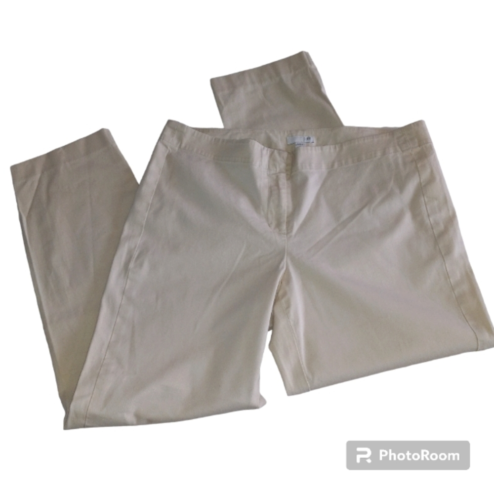 J.Jill women's size 10 casual Chino pants khaki color